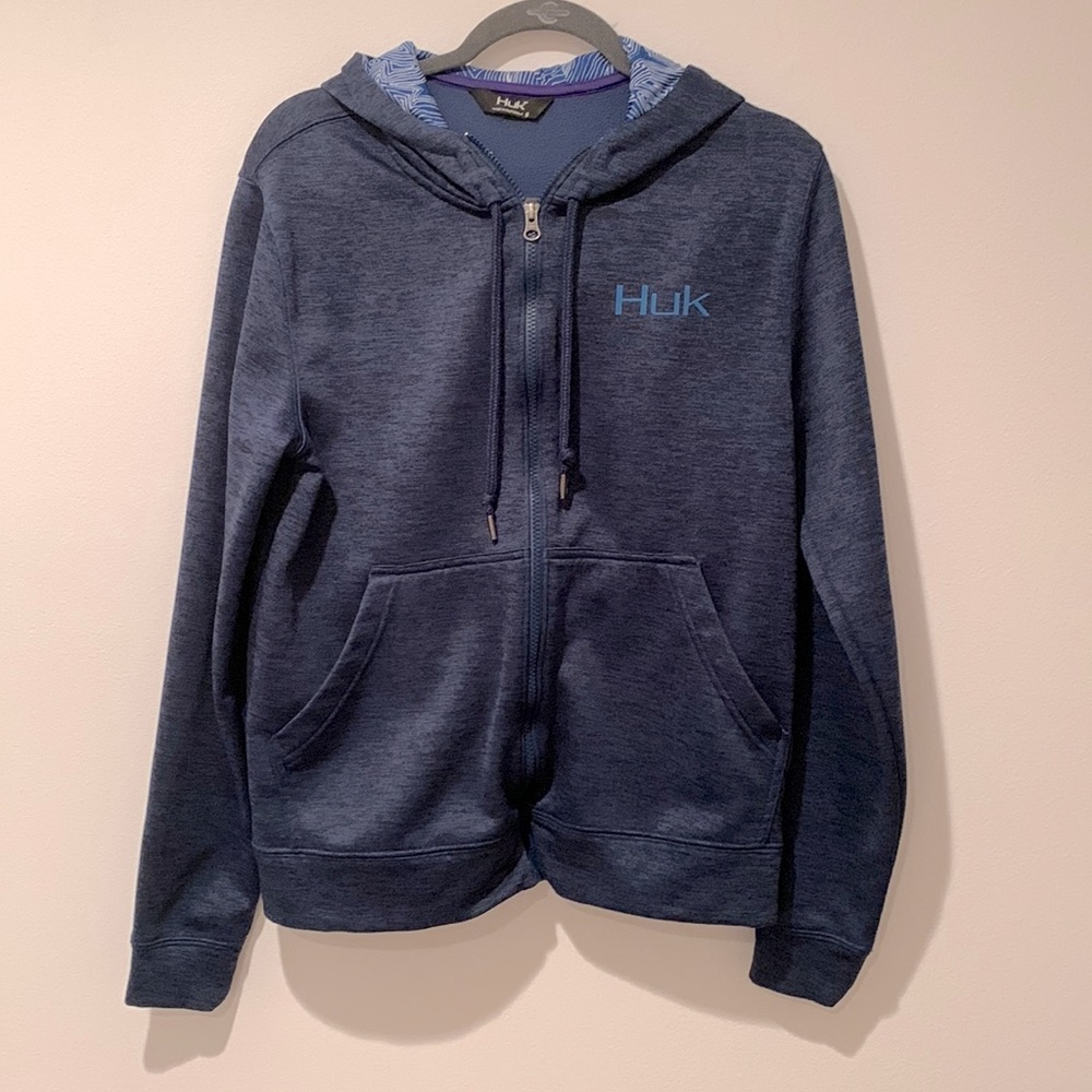 Huk womens zip up hoodie